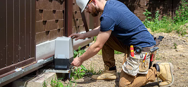 Electric Driveway Gate Installation Elmont